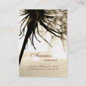 dandelion visitekaartje (Achterkant)