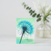 dandelion visitekaartje (Staand voorkant)