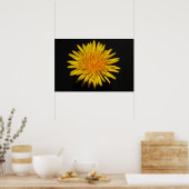 Dandelion Vloerwapn Poster (Keuken)