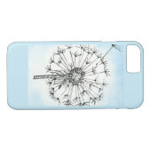 Dandelion wacht op een Breeze Case-Mate iPhone Case (Achterkant (Horizontaal))