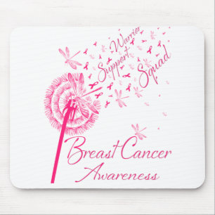 Dandelion Warrior Support Squad Breast Cancer Muismat
