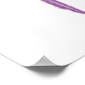 Dandelion waterverf decor poster (Hoek)