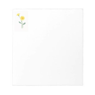 Dandelion waterverf Notitieblok