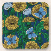 Dandelion-weide Bier Onderzetter (Voorkant)