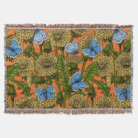 Dandelion-weide Deken (Voorkant)