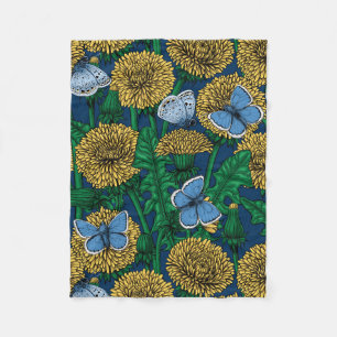 Dandelion-weide Fleece Deken