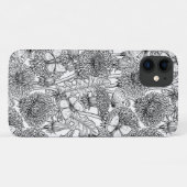 Dandelion-weide in zwart-wit Case-Mate iPhone case (Achterkant (horizontaal))