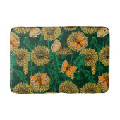 Dandelion-weide op donkergroen badmat (Voorkant)