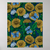 Dandelion-weide Poster (Voorkant)