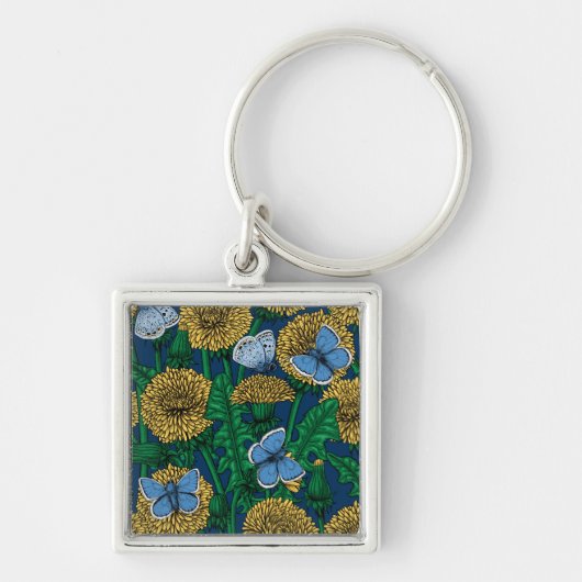 Dandelion-weide Sleutelhanger (Voorkant)
