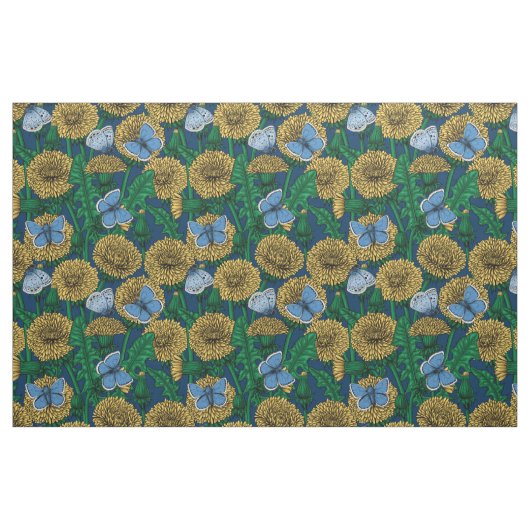 Dandelion-weide Stof (Yard (91,4 cm))