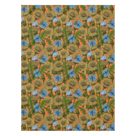 Dandelion-weide Tafelkleed (Voorkant)