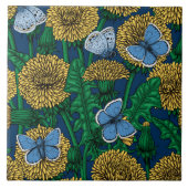 Dandelion-weide Tegeltje (Voorkant)