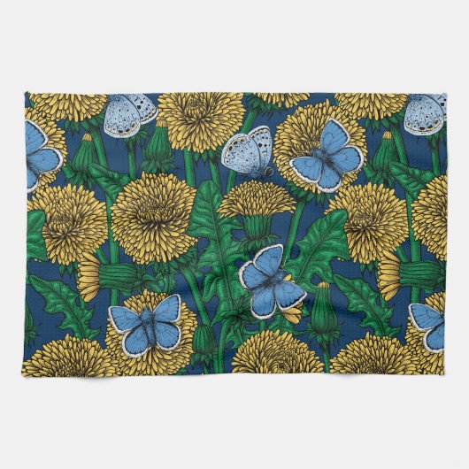 Dandelion-weide Theedoek (Horizontaal)