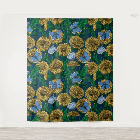 Dandelion-weide Wandkleed (Voorkant)