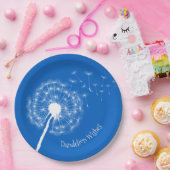 Dandelion wenst Borden voor ontwerppapier Papieren Bordje
