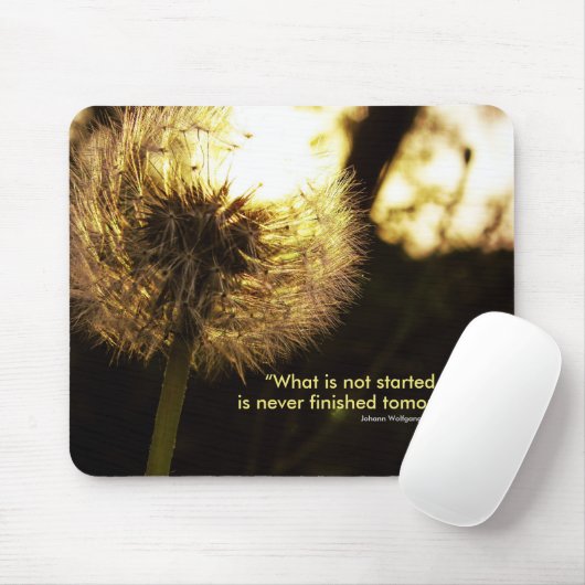Dandelion Wisdoms Mousepad Muismat (Met muis)