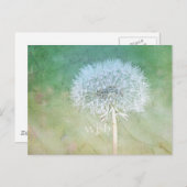 Dandelion Wish Dreamweaver Design Briefkaart (Voorkant / Achterkant)