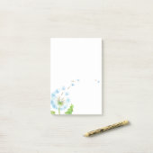 Dandelion Wish Post-it® Notes (Op bureau)