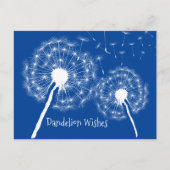 Dandelion Wishes Design Briefkaart (Voorkant)