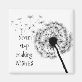 Dandelion Wishes Design Magnet (Voorkant)