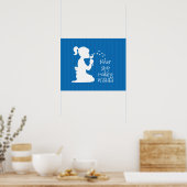 Dandelion Wishes Design Poster (Keuken)