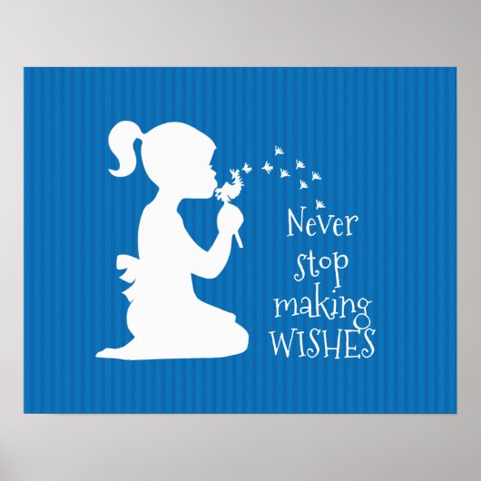 Dandelion Wishes Design Poster (Voorkant)