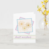 Dandelion Wishes Kaart (Gele Bloem)