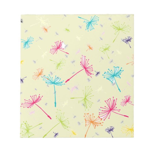 Dandelion Wishes Notitieblok (Voorkant)