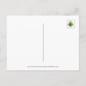 Dandelion With Dew Joyful Nature Briefkaart (Achterkant)