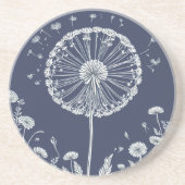 Dandelion Zandsteen Onderzetter (Voorkant)