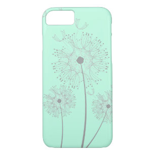 Dandelion zuivere moderne bloemkunst Case-Mate iPhone case