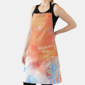 Dandelionen blazen op zonsondergang schort (Insitu)