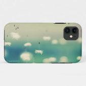 Dandelionen in de lucht Case-Mate iPhone case (Achterkant (horizontaal))