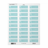 Dandelions Adresetiketten Etiket (Full Sheet)