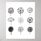 Dandelions Art Print Poster (Voorkant)