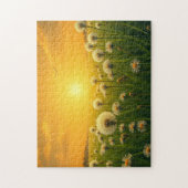 Dandelion's at sunset legpuzzel (Verticaal)