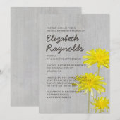  Dandelions Bridal Shower Invitations Kaart (Voorkant / Achterkant)