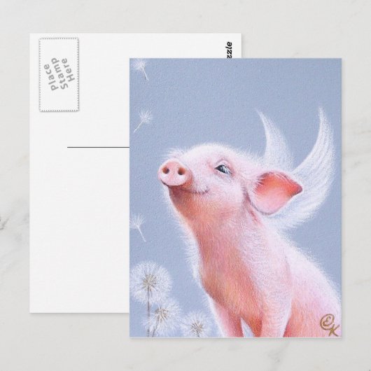 Dandelions Briefkaart (Voorkant / Achterkant)