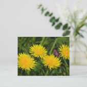 Dandelions Briefkaart (Staand voorkant)