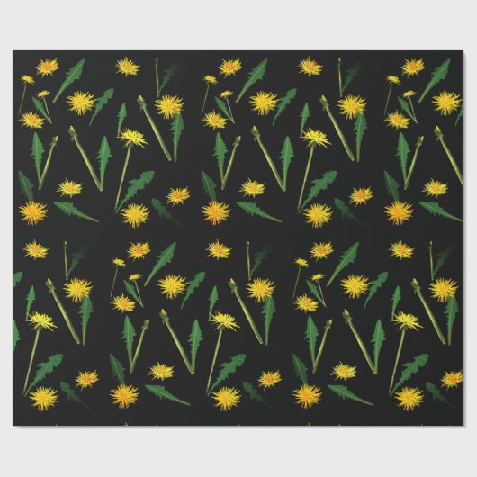 Dandelions Cadeaupapier (Vlak)