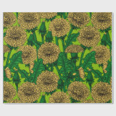 Dandelions Cadeaupapier (Vlak)