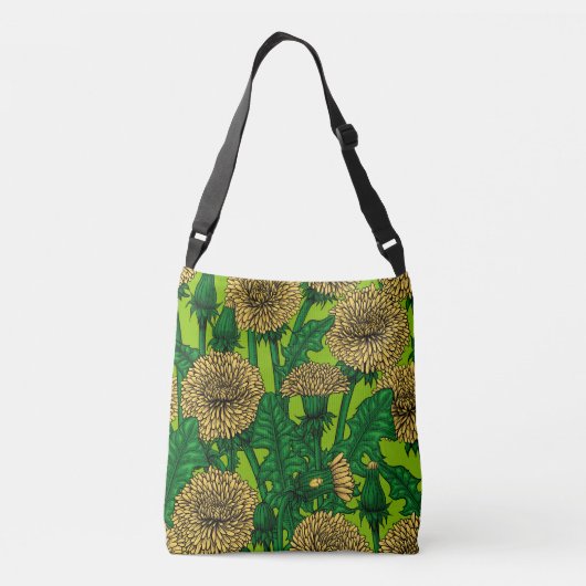 Dandelions Crossbody Tas (Achterkant)