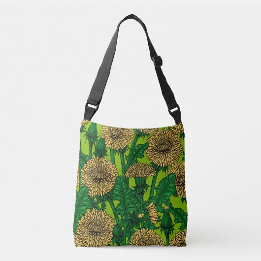 Dandelions Crossbody Tas (Voorkant)