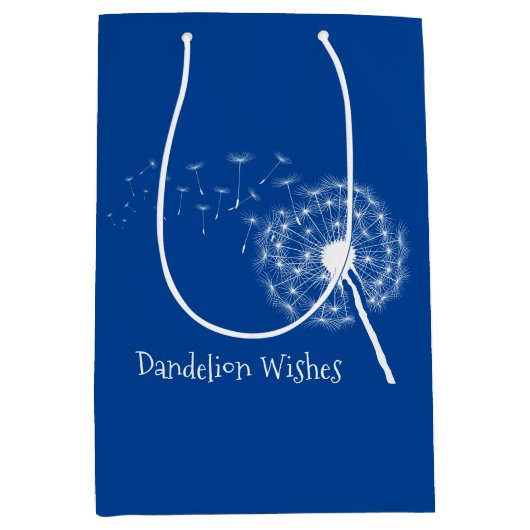 Dandelions Design Gift Bag Medium Cadeauzakje (Voorkant)