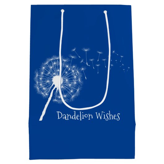 Dandelions Design Gift Bag Medium Cadeauzakje (Achterkant)