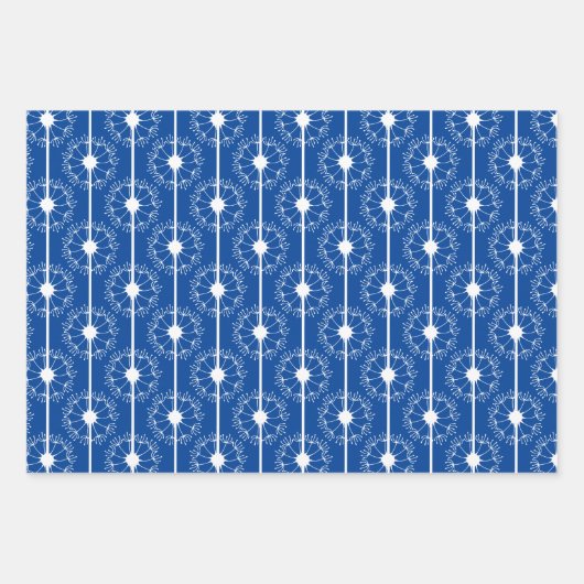 Dandelions Design Wrapping Paper Sheets (Voorkant)