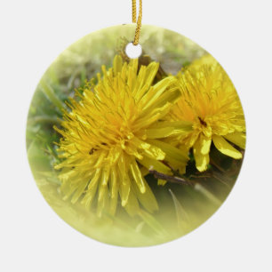 Dandelions - Een zonnige Hi Keramisch Ornament