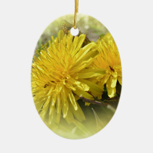 Dandelions - Een zonnige Hi Keramisch Ornament