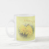 Dandelions - Een zonnige Hi Matglas Koffiemok (Links)